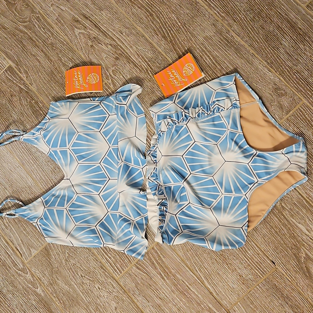 Kortni Jean tankini set size Large